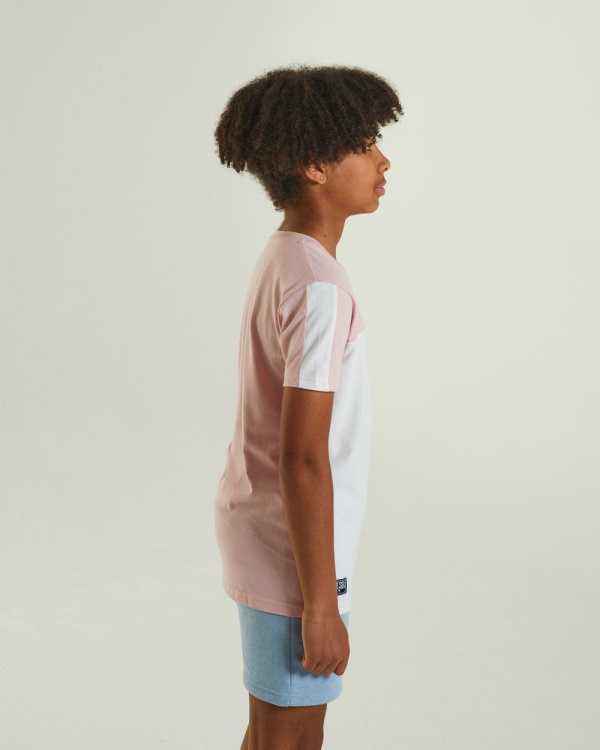 Noah Tee Pink Diesel Blue
