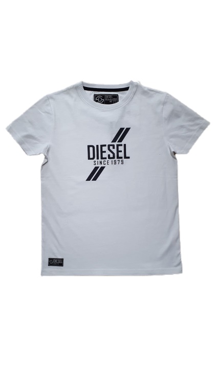 Diesel Curt Tee Navy