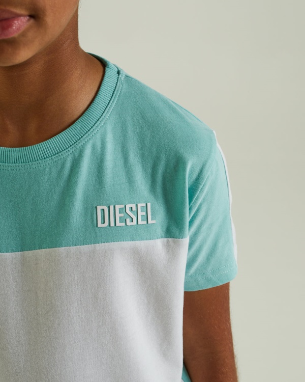 Noah Tee Mint Diesel Pink