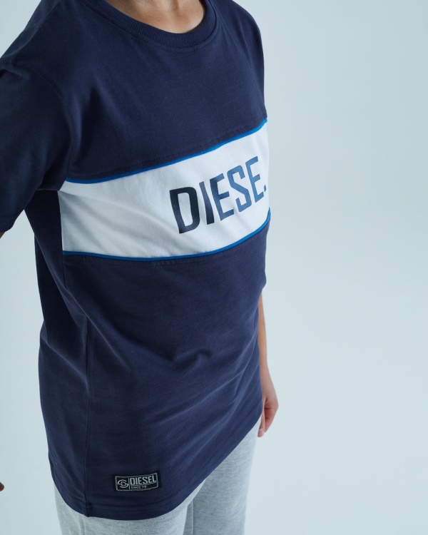 Blue Roy Tee Navy Diesel
