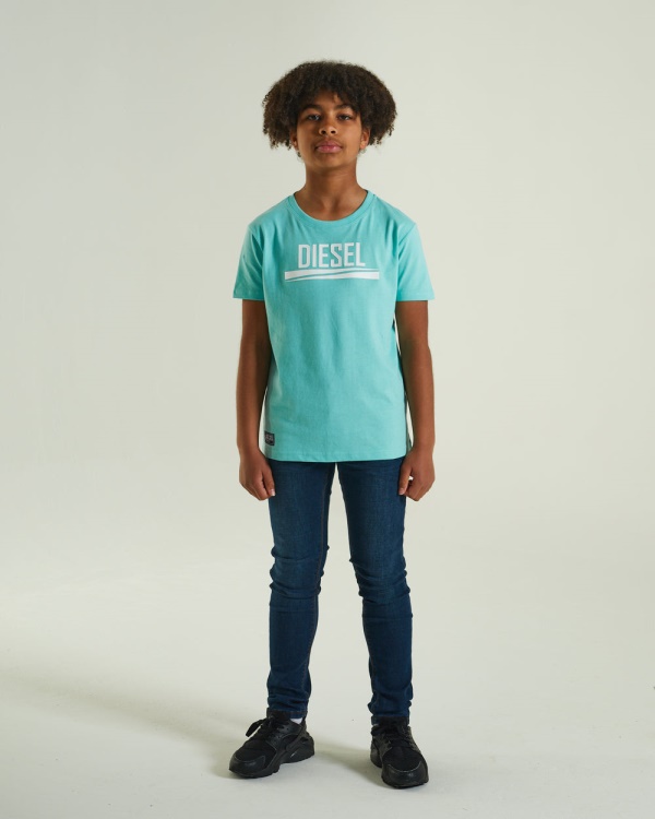 Diesel Shawn Tee Mint White