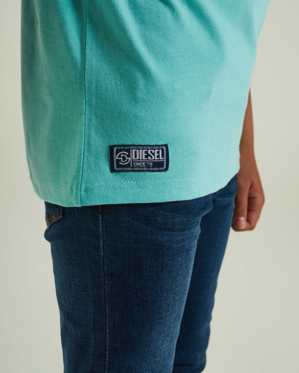 Diesel Shawn Tee Mint White