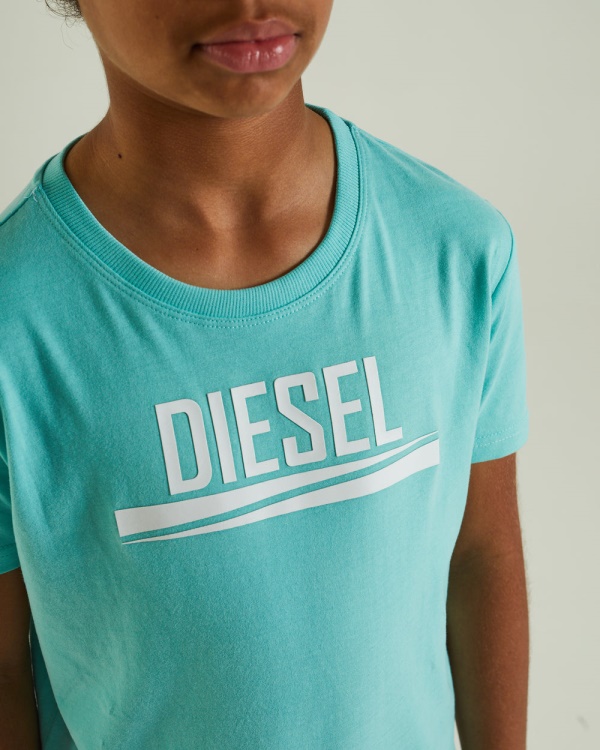 Diesel Shawn Tee Mint White