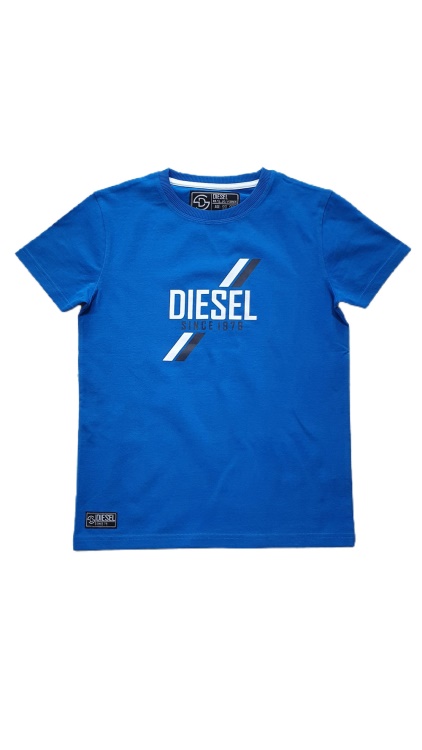 White Diesel Curt Tee Blue