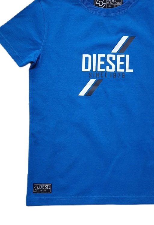 White Diesel Curt Tee Blue