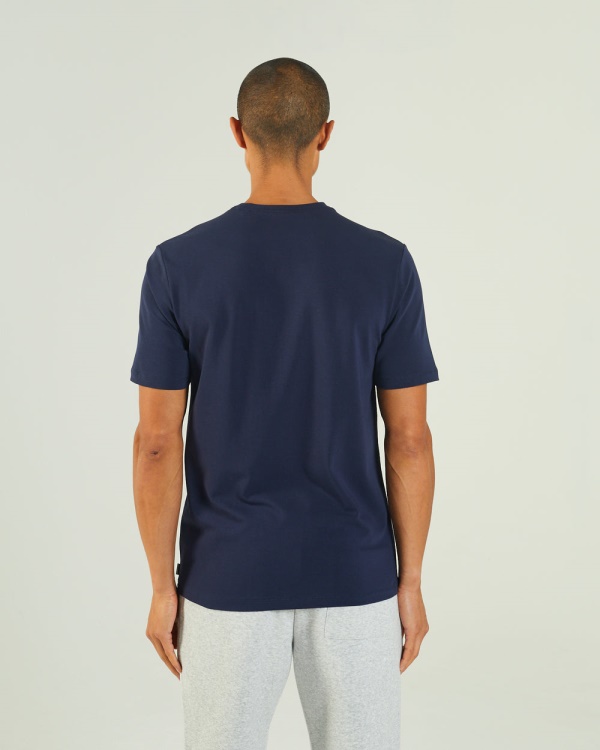 Diesel Hoyt Tee Navy Blazer Red