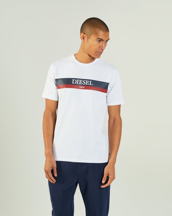 Diesel Hoyt Tee Optic Red