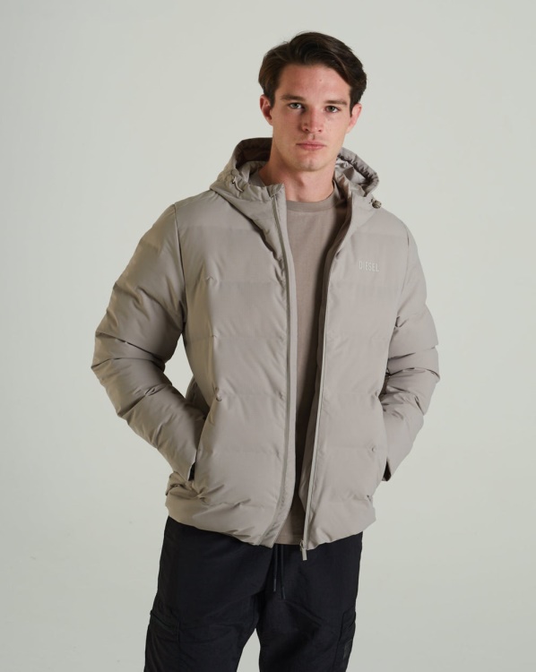 Honor Jacket Stone Biscuit Diesel Black