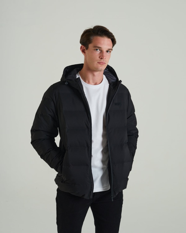 Honor Jacket New Black Diesel Green