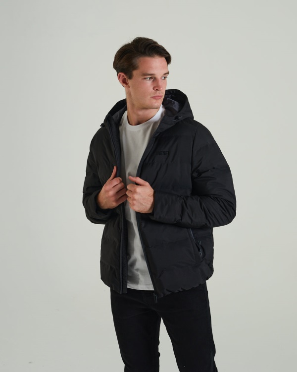 Honor Jacket New Black Diesel Green