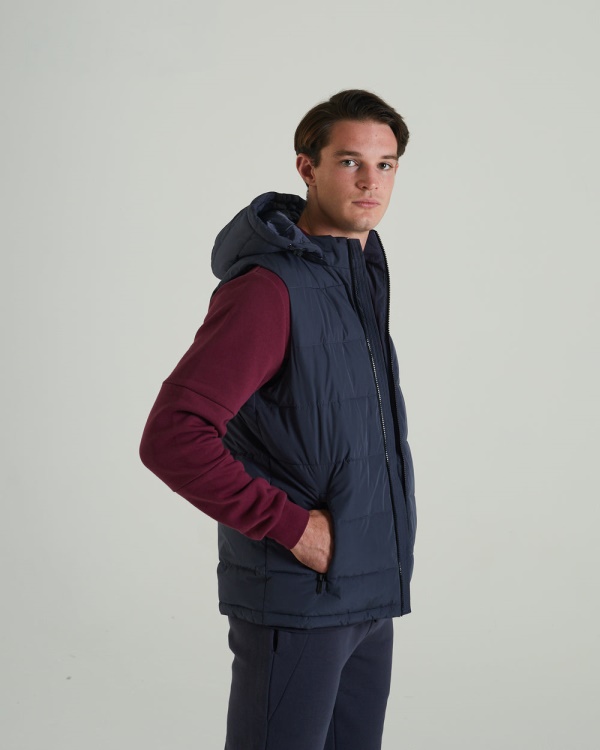 Diesel Oriel Gilet Thunder Grey White