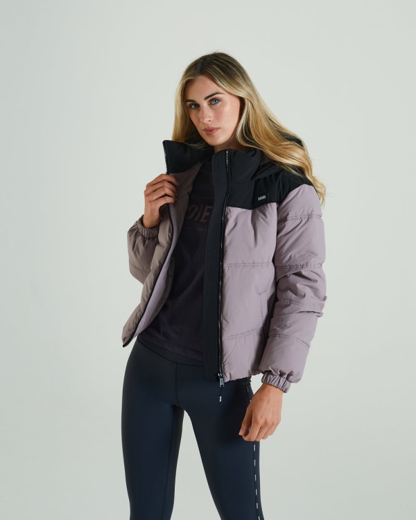 Beige Vanessa Coat Light Lilac Diesel