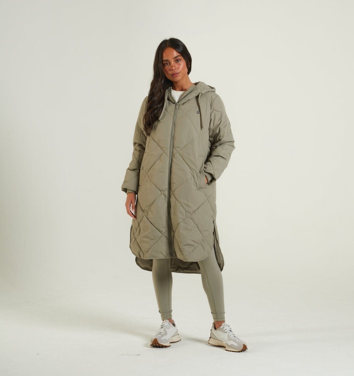 Diesel Moxie Coat Dusty Sage Purple