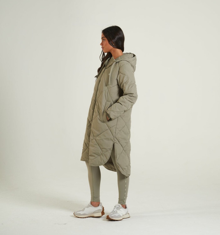 Diesel Moxie Coat Dusty Sage Purple