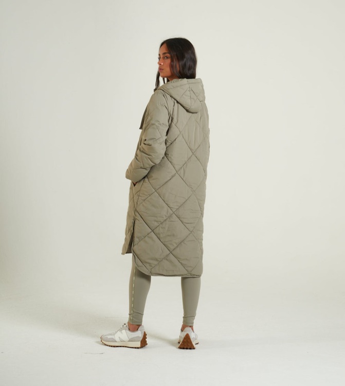 Diesel Moxie Coat Dusty Sage Purple