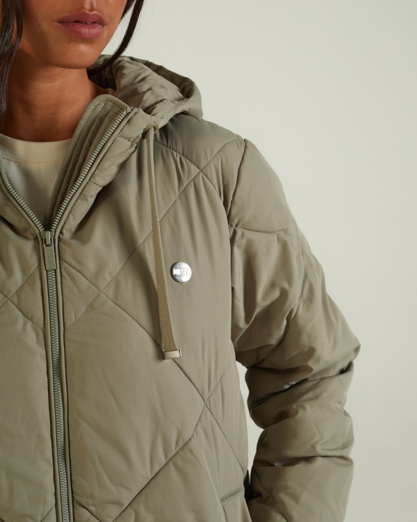 Diesel Moxie Coat Dusty Sage Purple