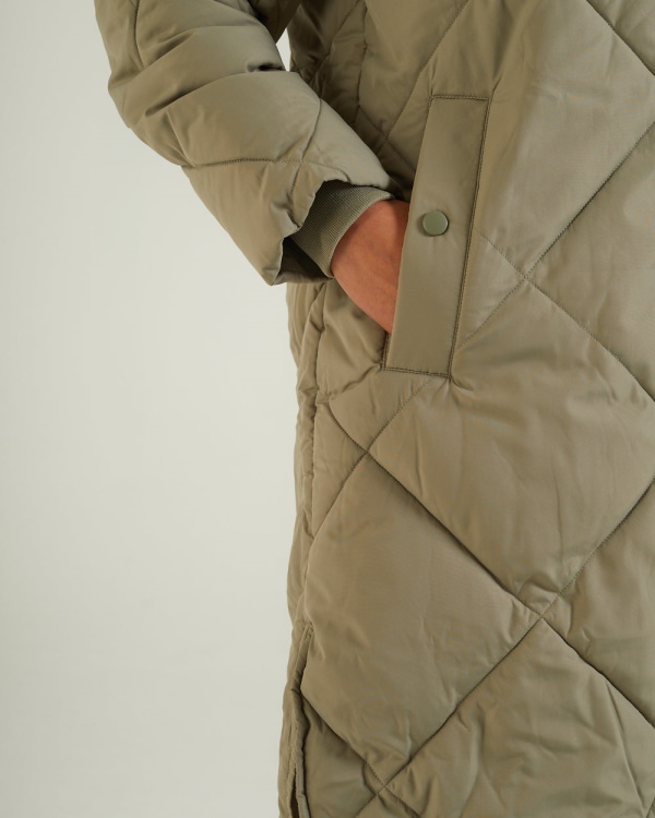 Diesel Moxie Coat Dusty Sage Purple