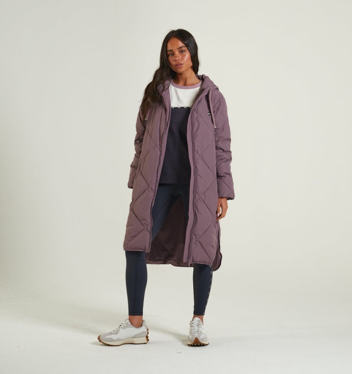 Moxie Coat Dusty Purple Diesel Green