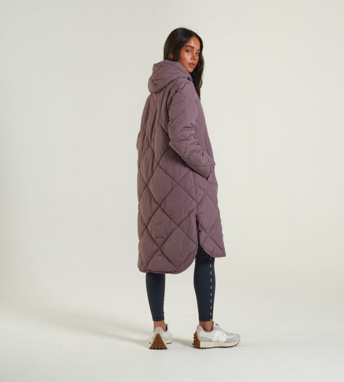 Moxie Coat Dusty Purple Diesel Green