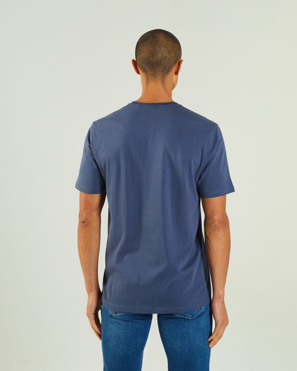 Beige Miller Tee Steel Indigo Diesel