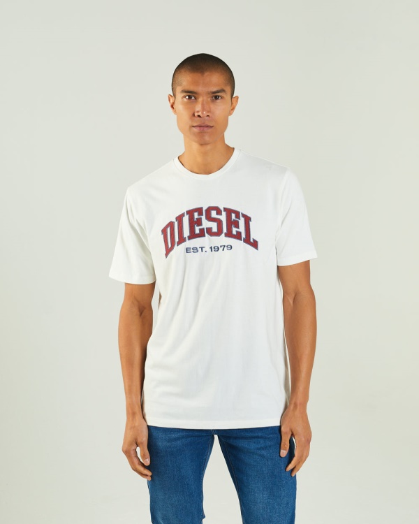 Diesel Ronnie Tee Dove Blue