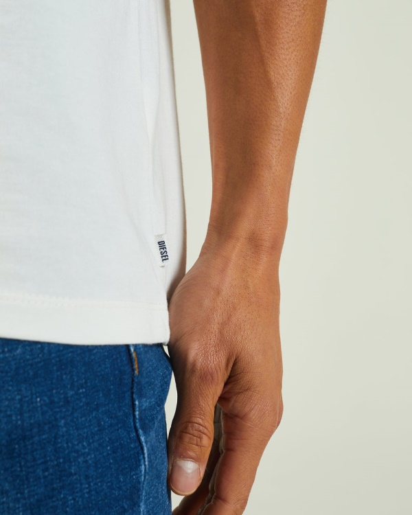 Diesel Ronnie Tee Dove Blue