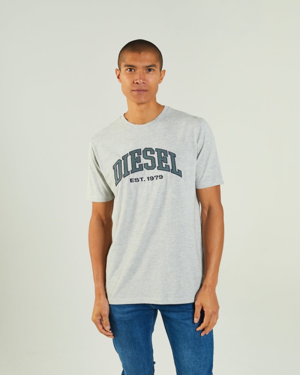 Ronnie Tee Blizzard Marl Diesel White