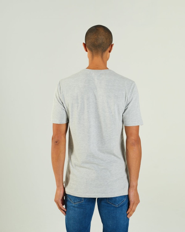 Ronnie Tee Blizzard Marl Diesel White