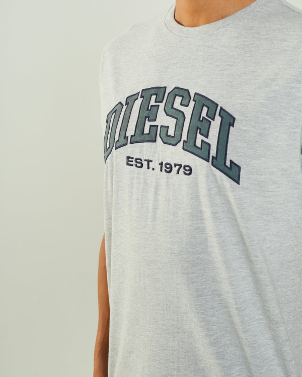 Ronnie Tee Blizzard Marl Diesel White