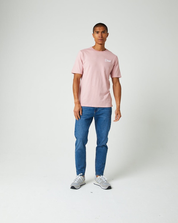 Blue Dakota Tee Cherry Pink Diesel