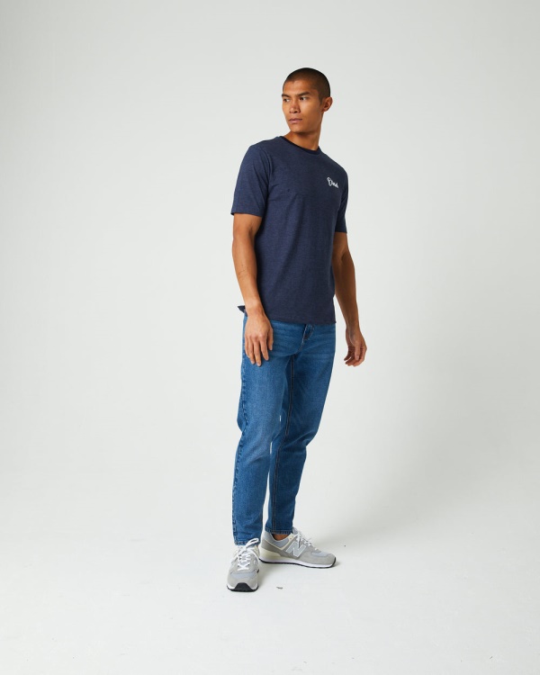 Diesel Dakota Tee Navy Blazer Pink