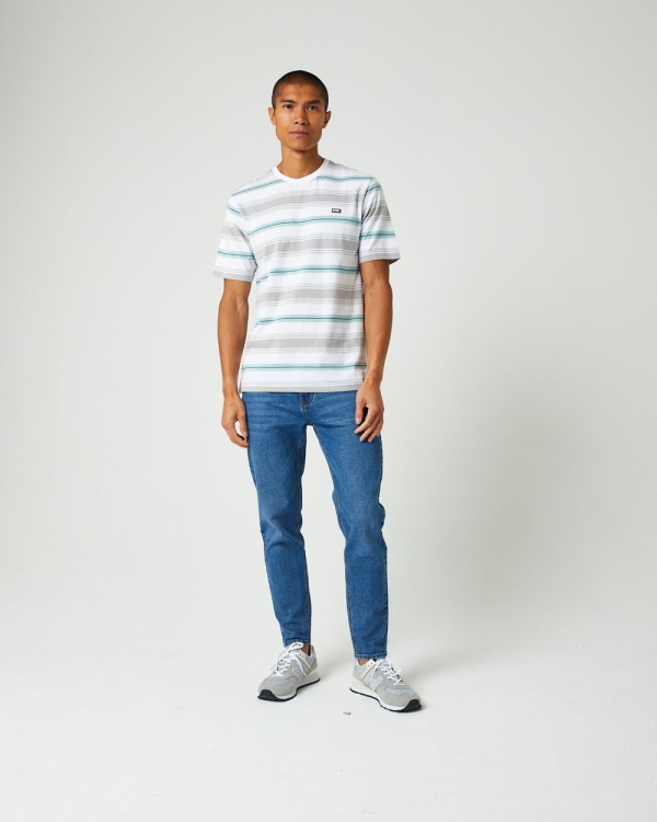 Wine Diesel Keith Tee Dove White