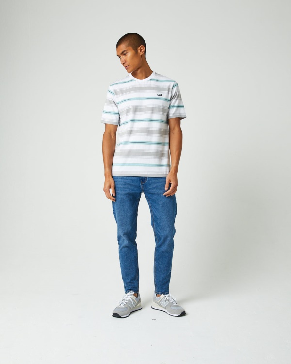 Wine Diesel Keith Tee Dove White