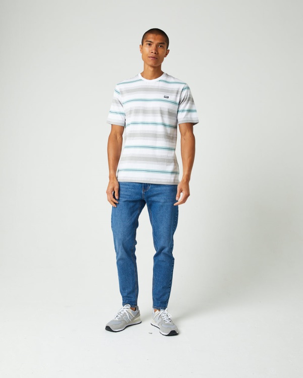 Wine Diesel Keith Tee Dove White