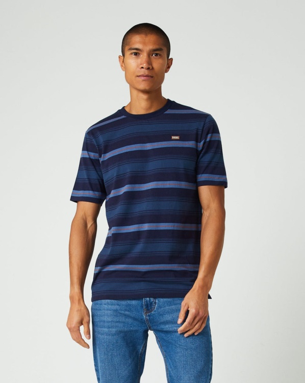 Keith Tee Navy Blazer Diesel White