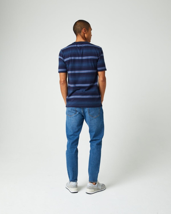 Keith Tee Navy Blazer Diesel White