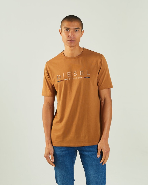 Pink Fabriccio Tee Maple Leaf Diesel