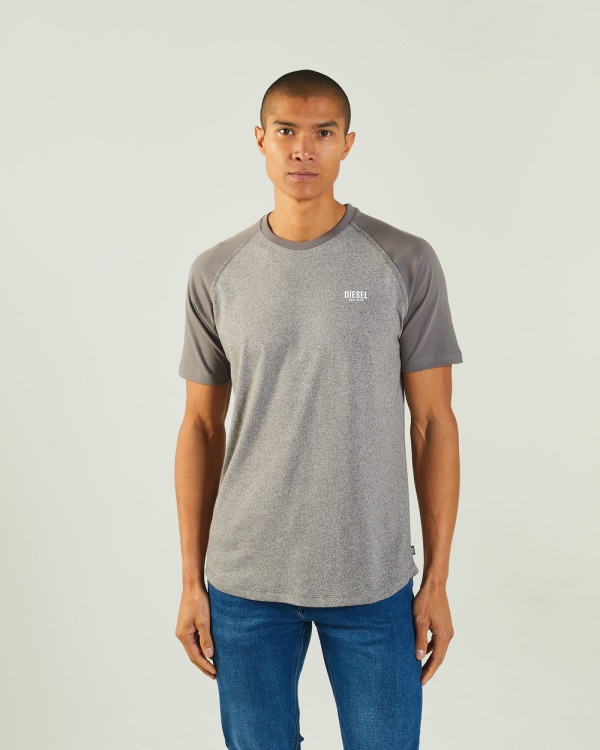Diesel Raphael Tee Rock Climb Brown