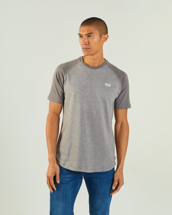 Diesel Raphael Tee Rock Climb Brown