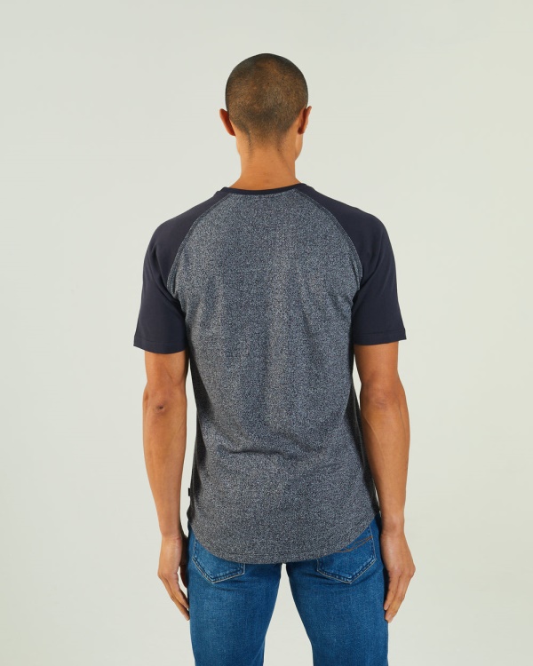 Raphael Tee Space Navy Diesel Grey