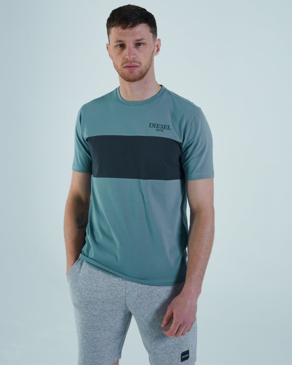 Grey Camille Tee Light Pond Diesel