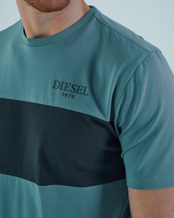 Grey Camille Tee Light Pond Diesel