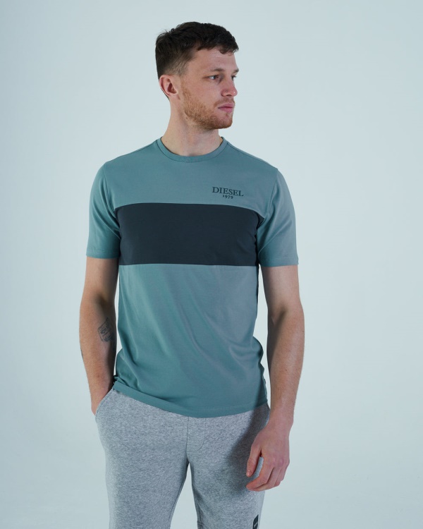 Grey Camille Tee Light Pond Diesel