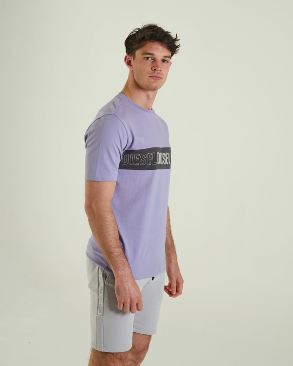 Grey Augustus Tee Sunset Diesel