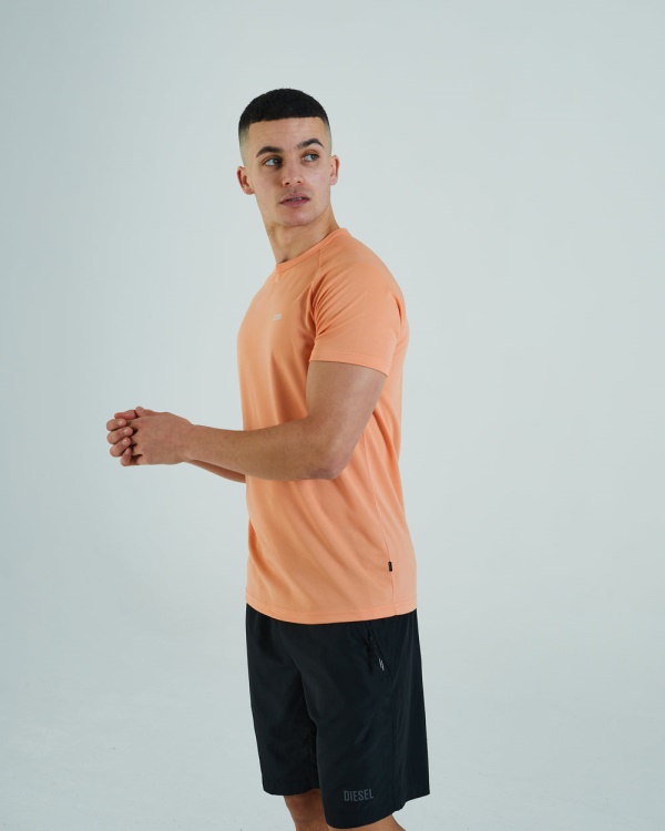 Diesel Aaro Tee Cosmic Coral Purple