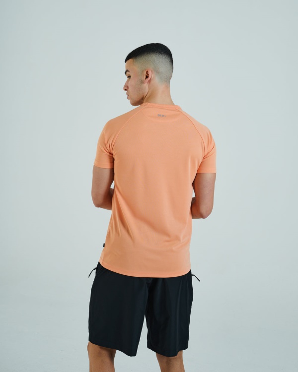 Diesel Aaro Tee Cosmic Coral Purple