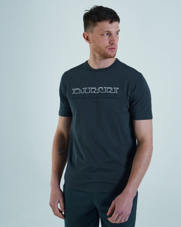 Yellow Diesel Caleb Tee Deep Pond