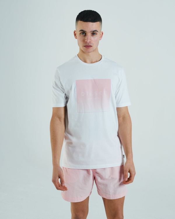 Diesel Stuart Tee Dove Blue