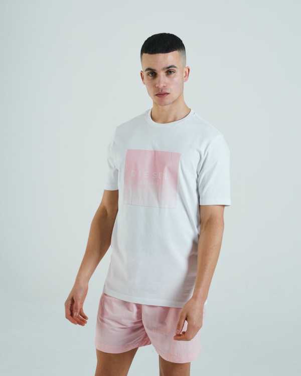 Diesel Stuart Tee Dove Blue