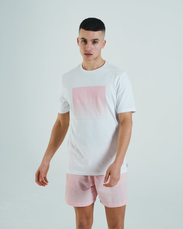 Diesel Stuart Tee Dove Blue